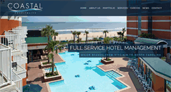 Desktop Screenshot of coastalhospitalityhotels.com